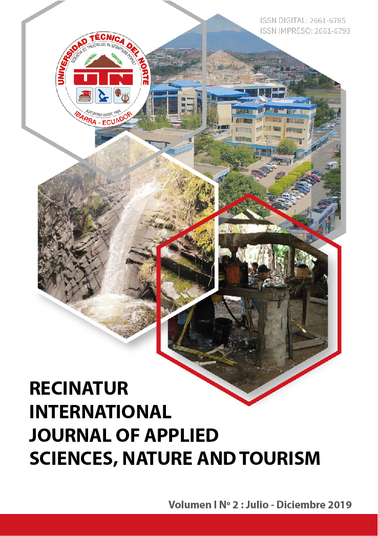 “Recinatur International Journal of Applied Sciences, Nature and Tourism”